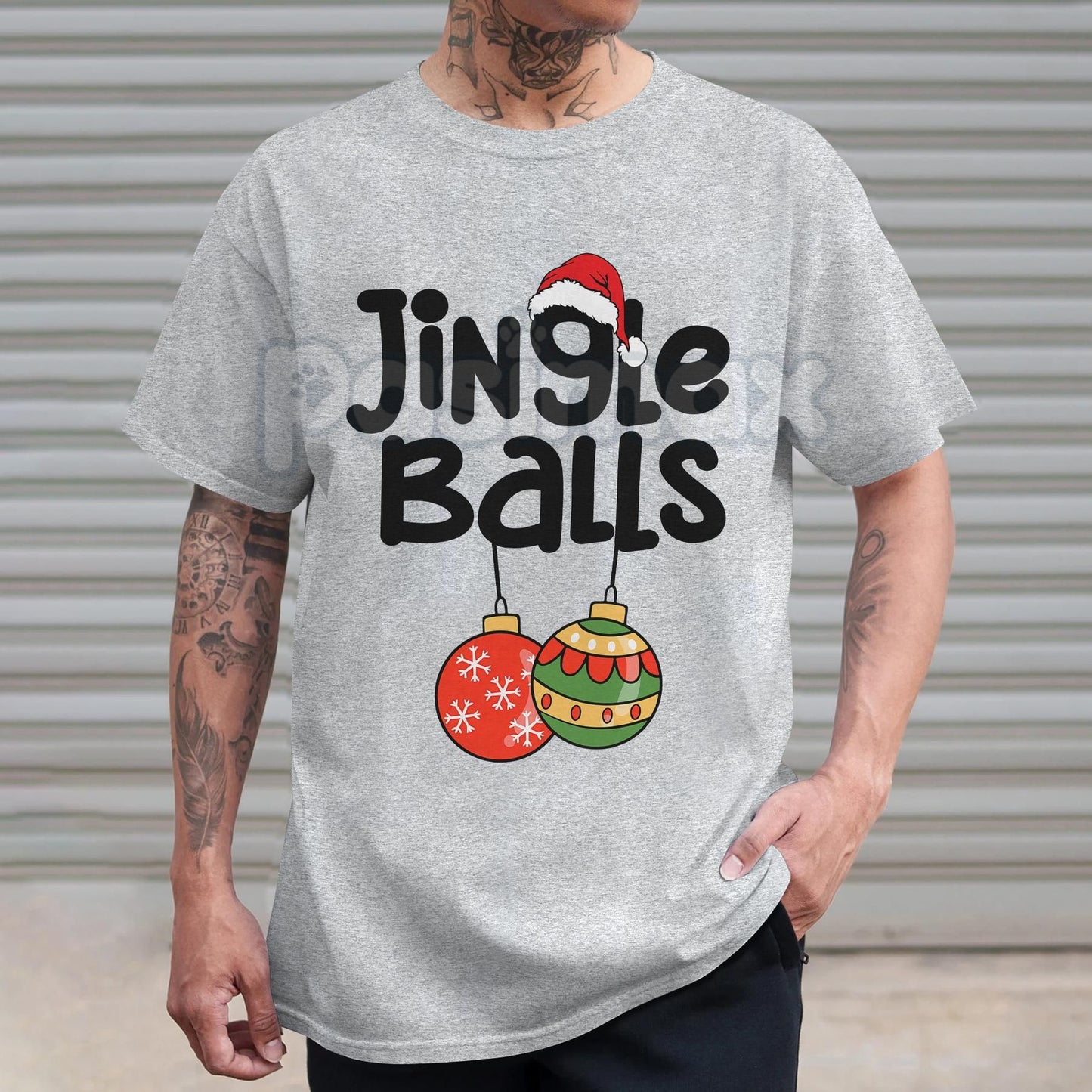 Christmas Matching Couple Shirts - "I Have Everything I Want / It's Me I'm Everything" Xmas Party Couple Tee, Funny Holiday Pair