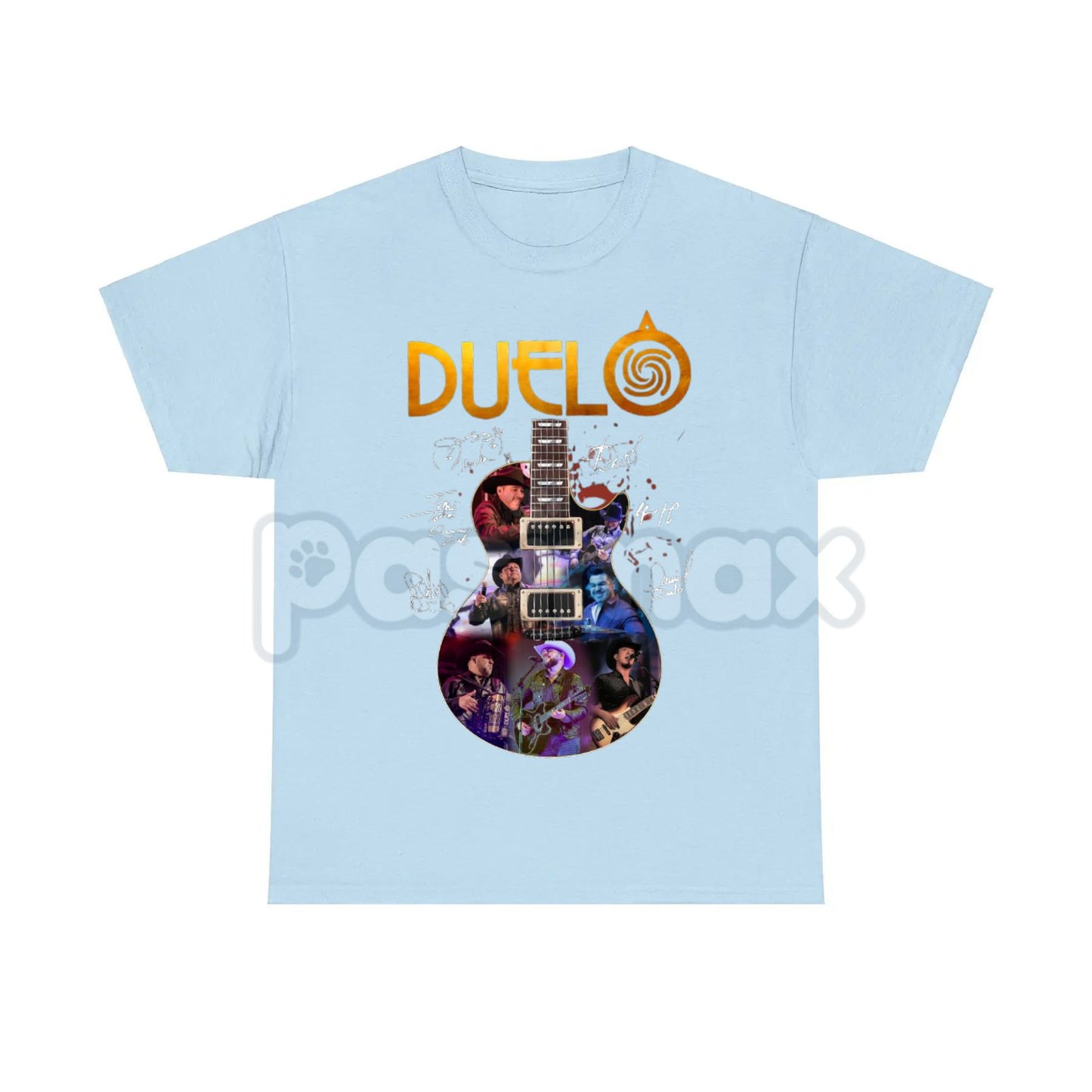 Duelo Band Graphic Tee - Vintage Concert T-Shirt, Mexican Norteño Music Fan Merch, Unisex Oversized Streetwear