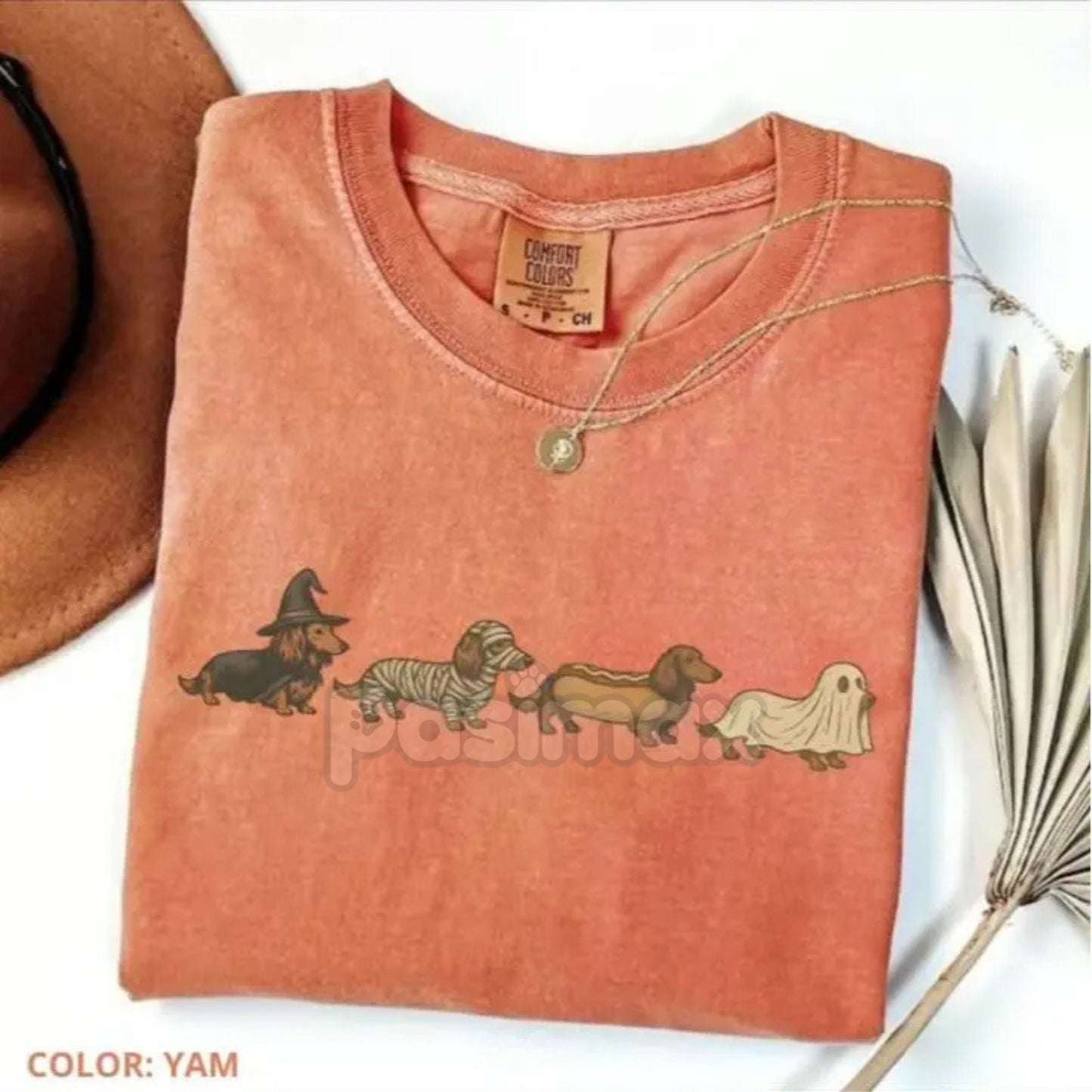 Comfort Colors® 'Honk Nation' Retro Graphic T-Shirt – Vintage Art Dachshund Streetwear, Unbothered Dog Lover Tee