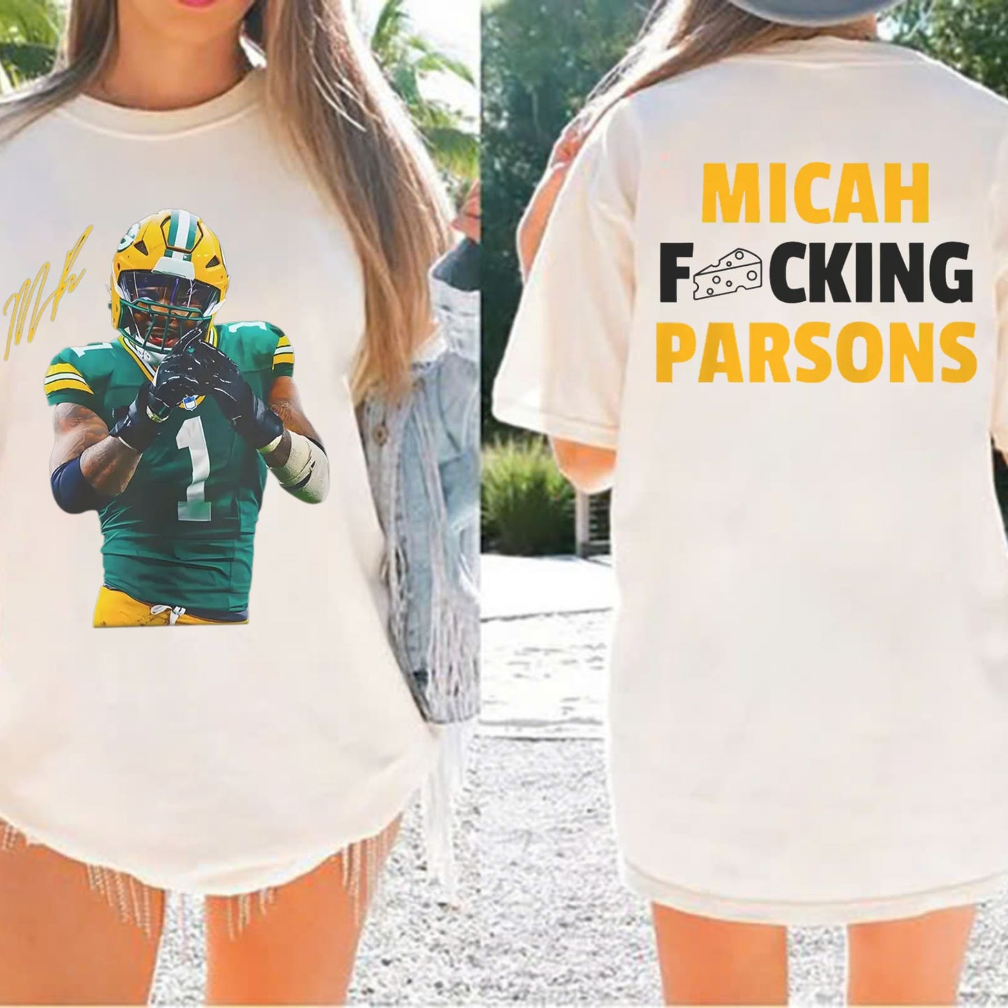 Dallas Cowboys Micah Parsons T-Shirt - Official Fan Apparel, Men's & Women's Football Tee