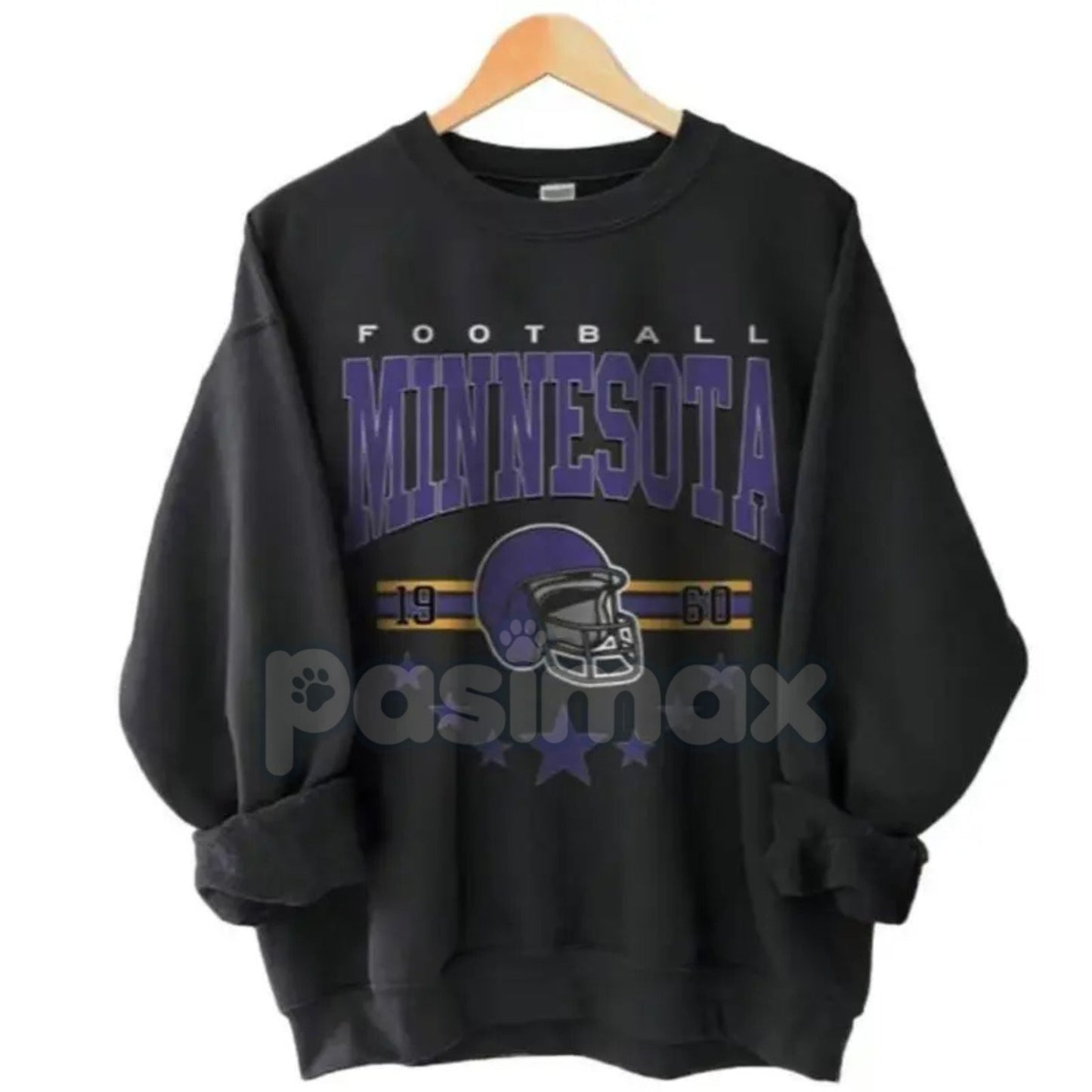 Vintage 90s All Team Football Sweatshirt – Retro Unisex Fan Gift Sweater