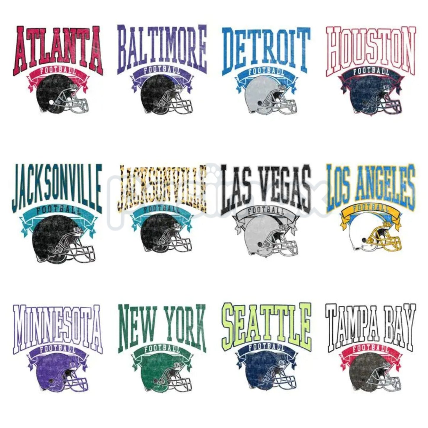 Vintage All 27 Team Football Sweatshirt – Nostalgic Hometown Crewneck in Ash Color