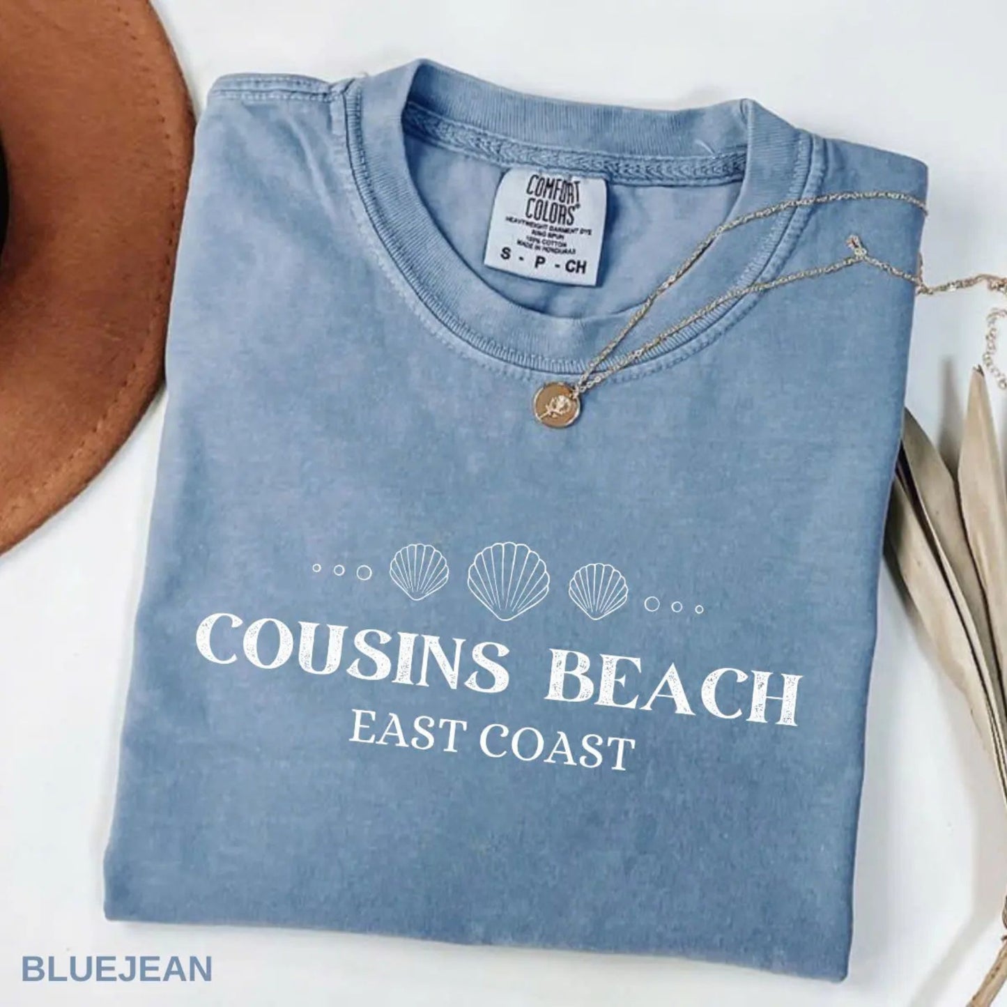 Comfort Colors Cousins Beach Fan Tee – The Summer I Turned Pretty Merch, Vintage Beachy Graphic Shirt, TSITP TV Show Fan Gift