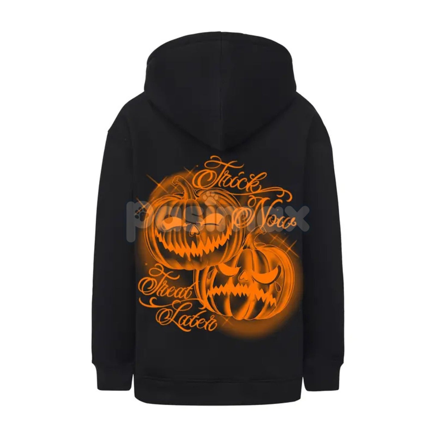 FB County Heavyweight Oversized Halloween Graphic Hoodie – Pullover Streetwear, Unisex Fall Apparel