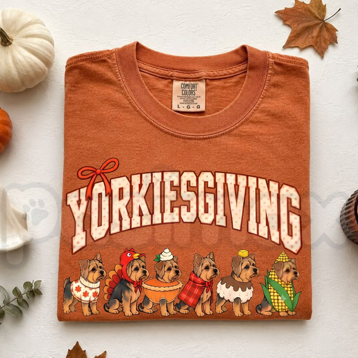 Comfort Colors® Thanksgiving Dog Breeds T-Shirt – Retro Pumpkin Fall Graphic Tee, Cute Dog Lover Unisex Top & Autumn Gift