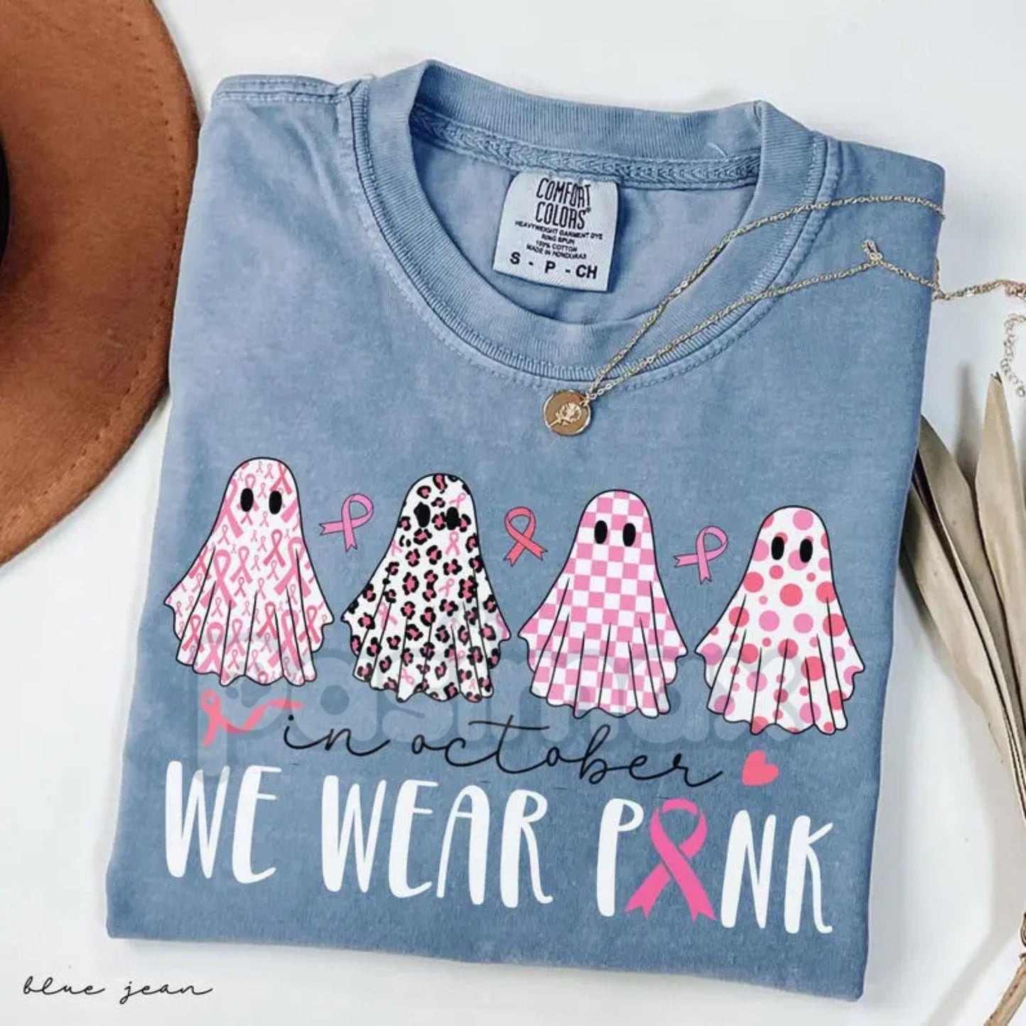 Comfort Colors® Breast Cancer Unity Support T-Shirt – Pink Ribbon Fighter Gift, Wear Hope Tee, Strength & Awareness Apparel-Pasimax