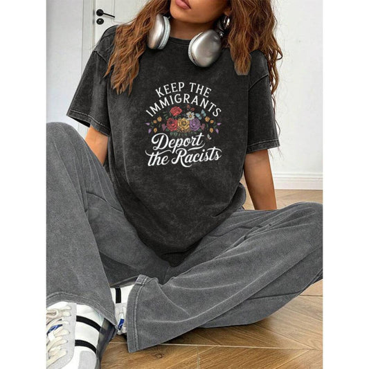 Dynamic Political Activism Tee - Stand for Change with Bold Graphic Design-Pasimax