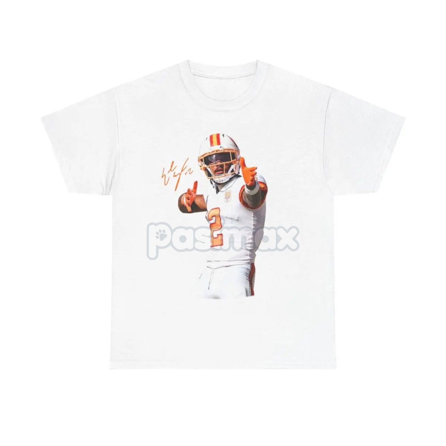 Emeka Egbuka Rookie WR Graphic T-Shirt - Buccaneers Football Fan Apparel - Ohio State Legend-Pasimax