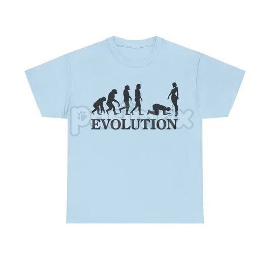 "Evolution Simp" Funny Graphic T-Shirt - Absurdist Meme Culture Unisex Cotton Tee, Ironic Statement Shirt-Pasimax