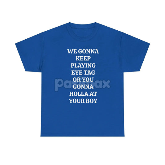 "Eye Tag Fever" T-Shirt - Party Tee Designed for Bars, Endless Fun Nights Apparel-Pasimax
