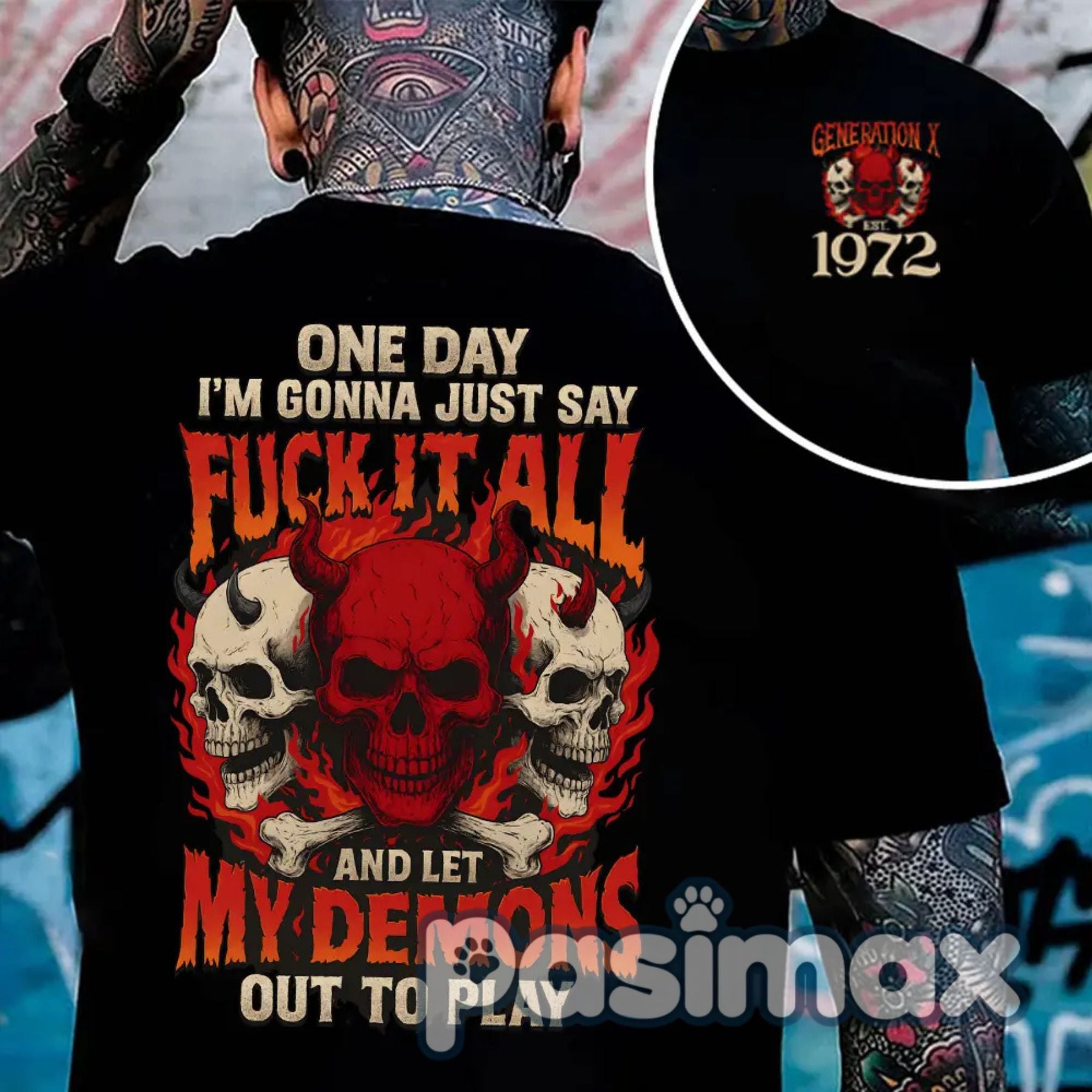 Funny Gen X "One Day I'm Gonna Say F.I.A" T-Shirt - FAFO Slogan Tee, Unisex Custom Apparel-Pasimax