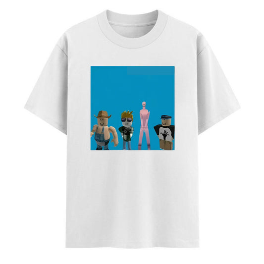 Funny Roblox T-Shirt - Fashion Cotton Gaming Tee, Unisex Style for Men & Women-Pasimax