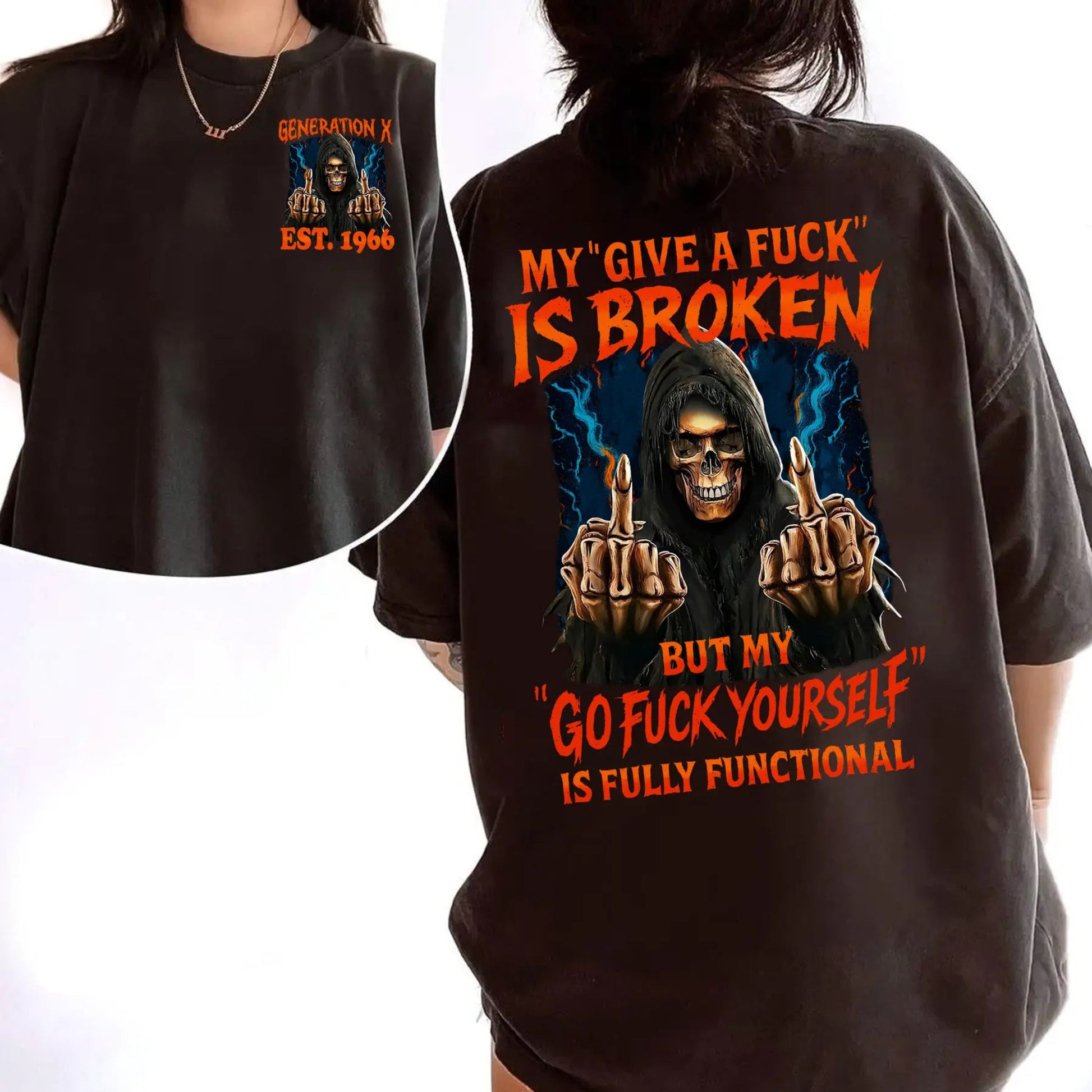 Gen X "FAFOT" Shirt - Vintage-Inspired Badass T-shirt, Generation X Apparel-Pasimax