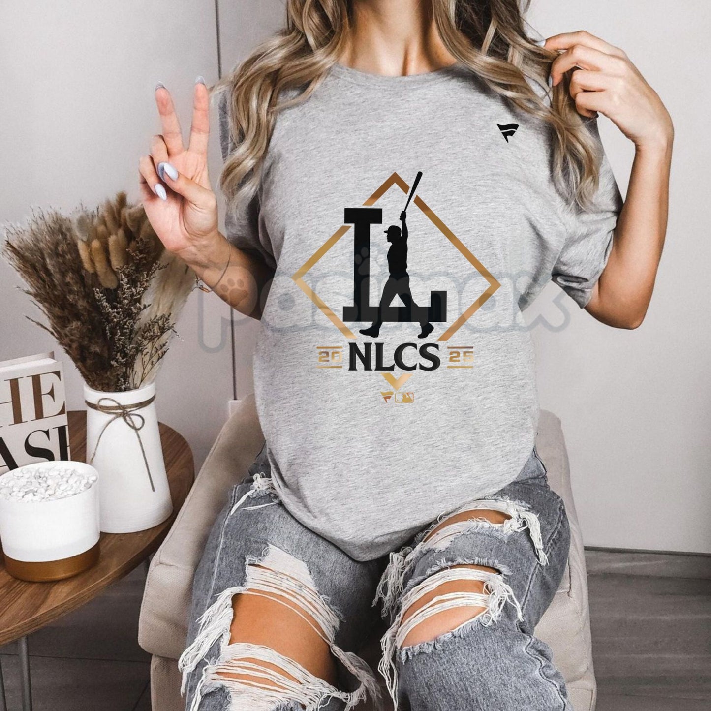 Los Angeles Playoff Edition 2025 T-Shirt - LA Sports Graphic Tee, City of Champions Playoff Hype Apparel-Pasimax