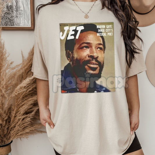 Marvin Gaye Abstract Paintings T-Shirt - Soul Music Legend Graphic Tee, Vintage Aesthetic Art Shirt, Unisex R&B Icon Apparel-Pasimax