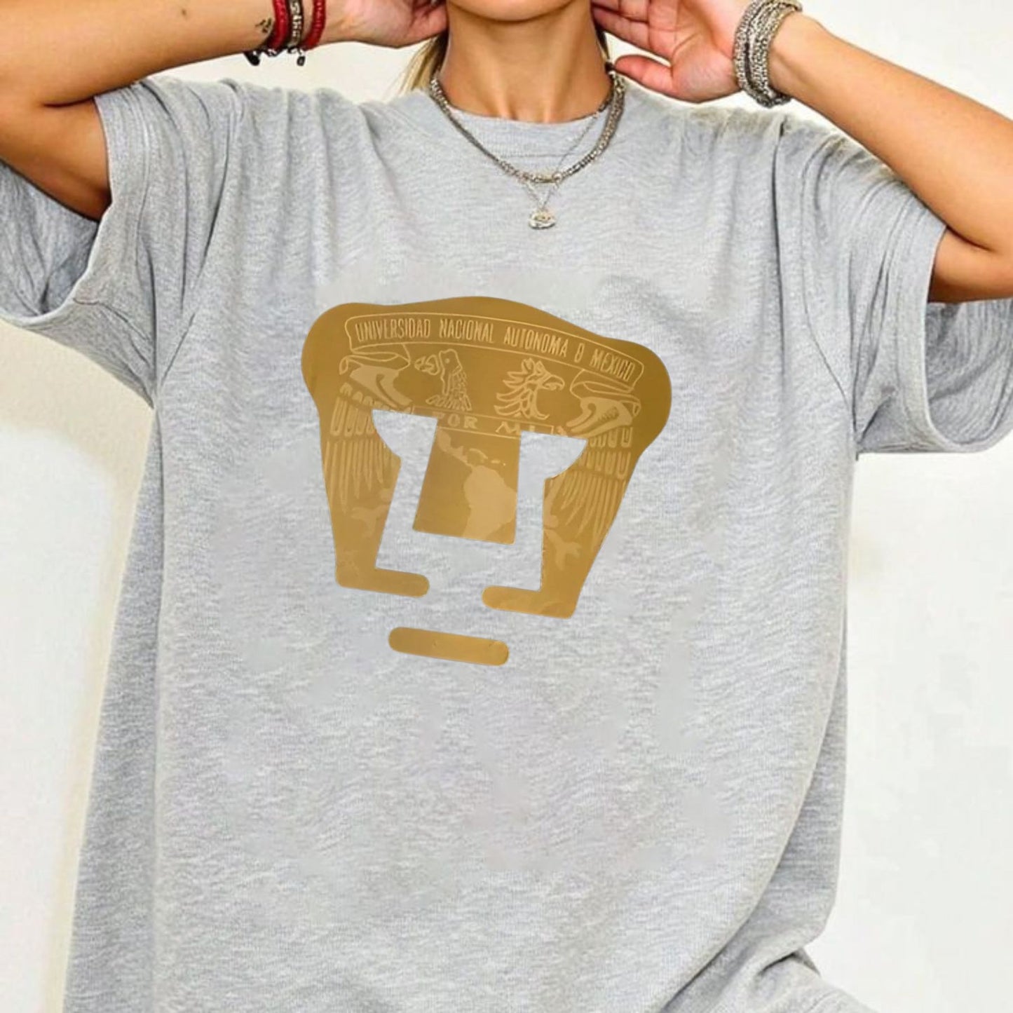 Pumas UNAM Soccer T-Shirt - High-Quality Cotton Graphic Tee, Official Fan Apparel-Pasimax