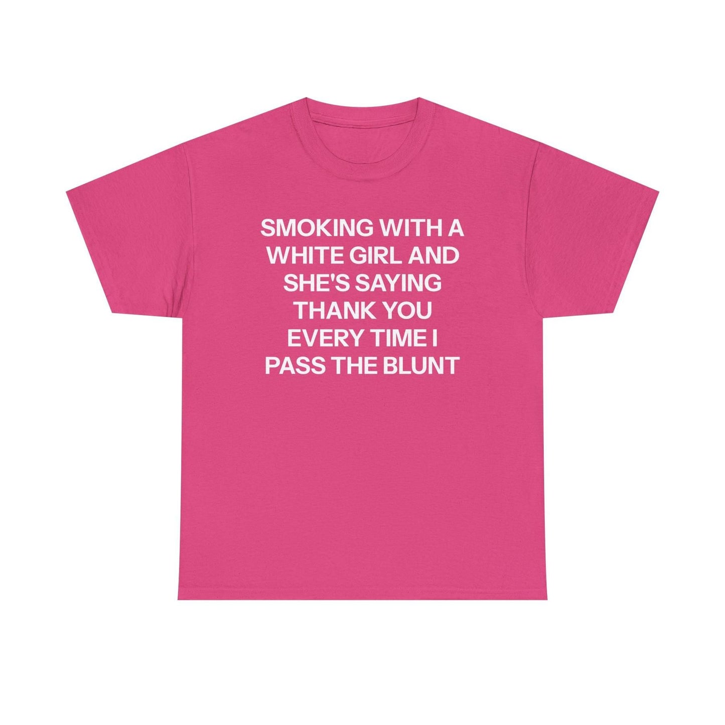 "She's Saying Thank You" T-Shirt - Funny Internet Meme Tee, Viral Humor Graphic Shirt-Pasimax