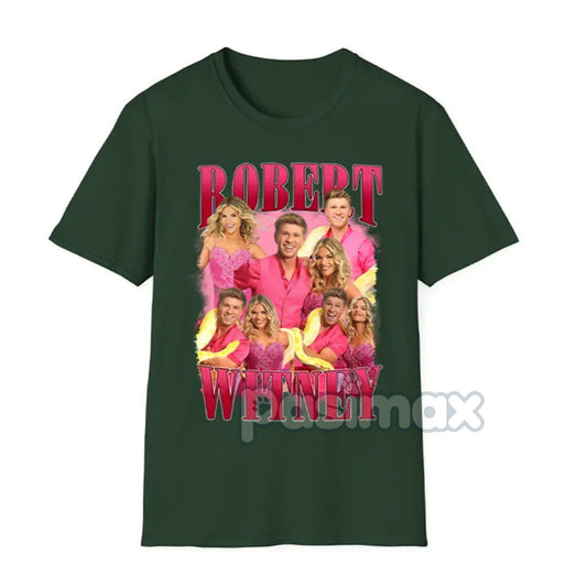 "Stars on Stage" Pink Dance T-Shirt - Retro Dance Tour Style, Fan Apparel-Pasimax