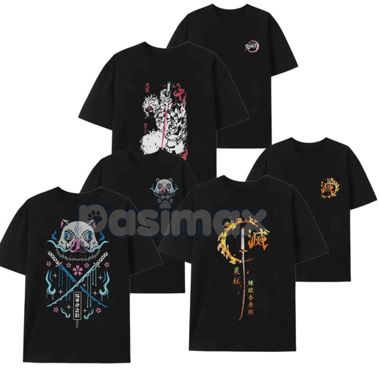 Tanjiro Kamado Demon Slayer T-Shirt - Good Graphic Tee, Water Breathing Style Apparel-Pasimax