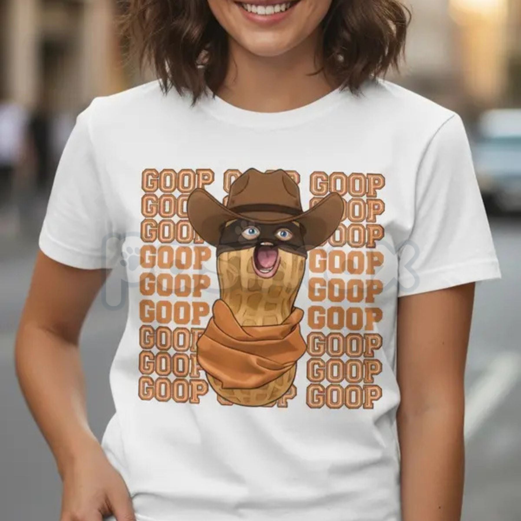 Burnt Peanut GOOP Meme Graphic Absurdist Tee Pasimax