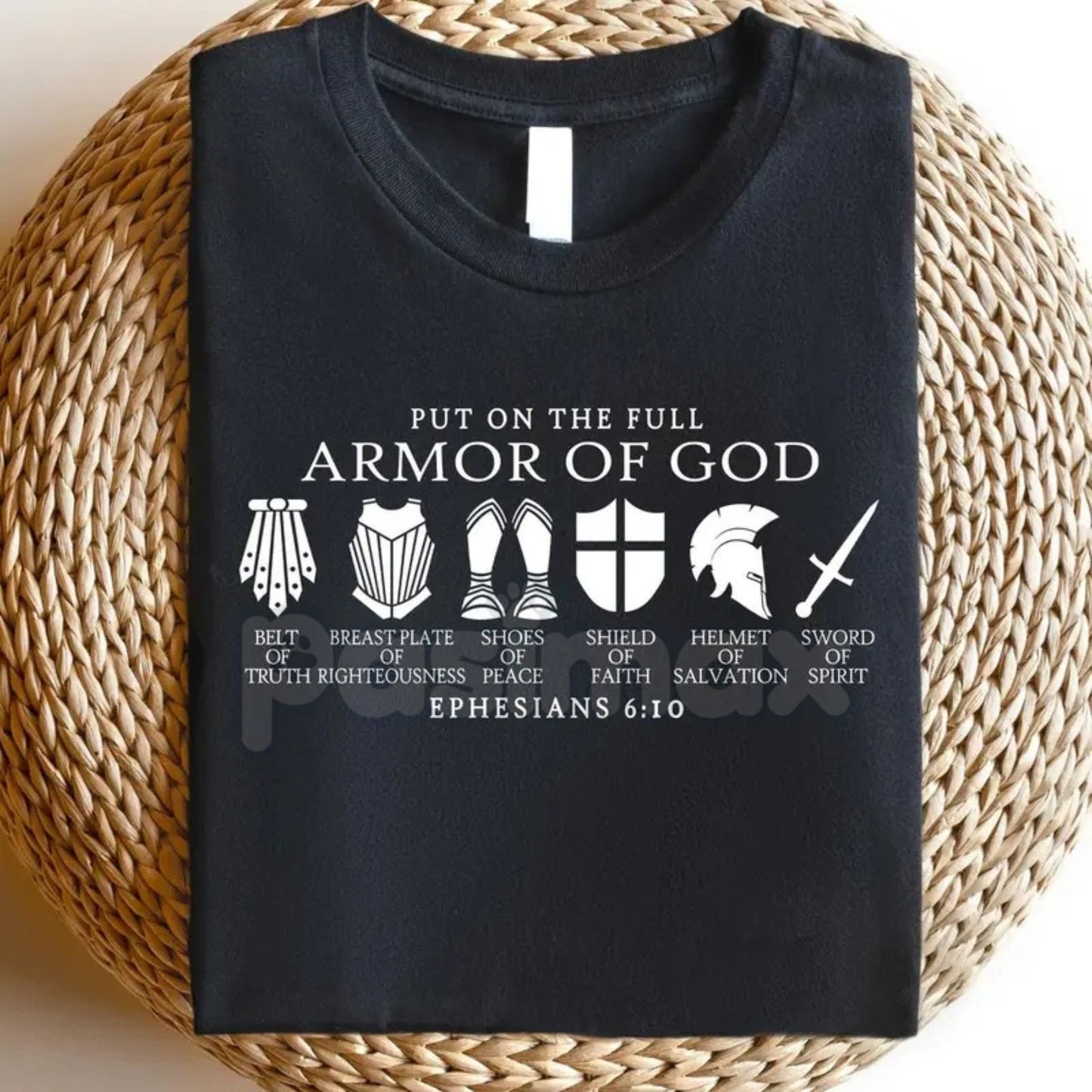 The Full Armor of God Sweatshirt – Daily Christian Uniform & Bible Verse Apparel-Pasimax