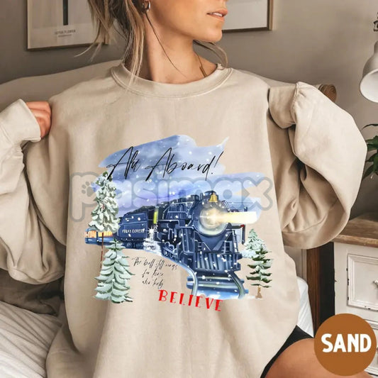 The Polar Express Train Ride Sweatshirt – Christmas Tradition Holiday Crewneck-Pasimax
