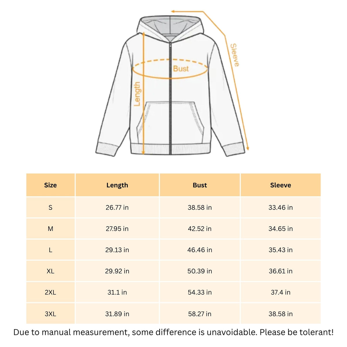 Makeup & Meat Chocolate Zip-Up Hoodie – Funny Graphic Foodie & Beauty Hoodie, Cozy Unisex Streetwear Sweater