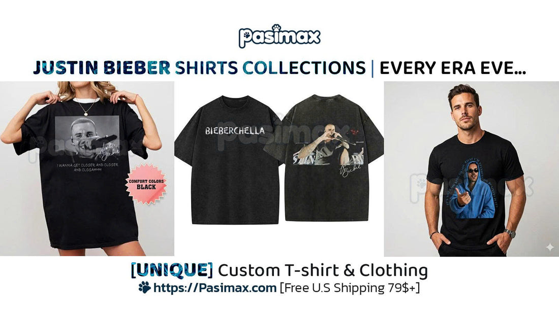 JUSTIN BIEBER SHIRTS — EVERY ERA. EVERY MOOD. EVERY VERSION OF YOU