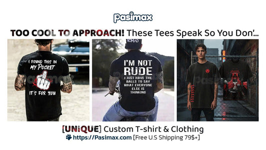 😈 TOO COOL TO APPROACH: These Tees Speak So You Don’t Have To