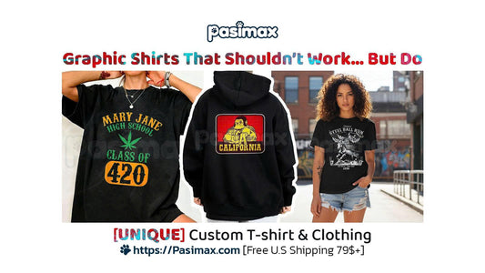 Graphic Shirts That Shouldn’t Work… But Do 😏🔥