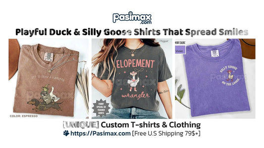 Playful Duck & Silly Goose Shirts That Spread Smiles 🦆✨👕