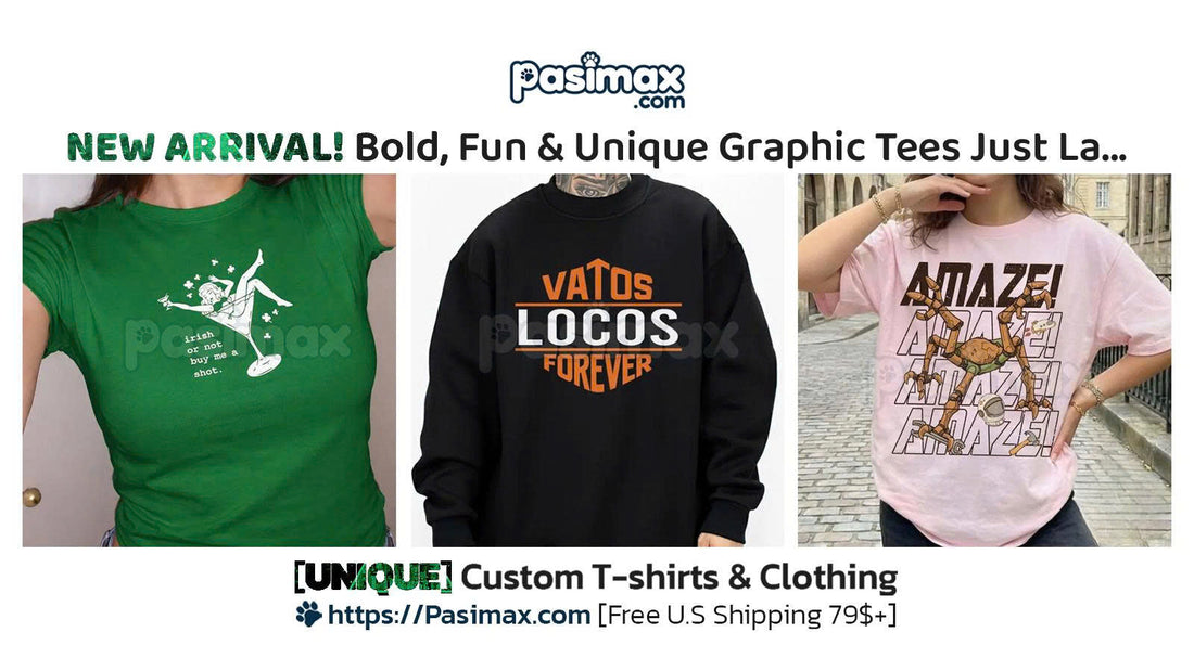 NEW ARRIVAL! Bold, Fun & Unique Graphic Tees Just Landed 🎉👕✨