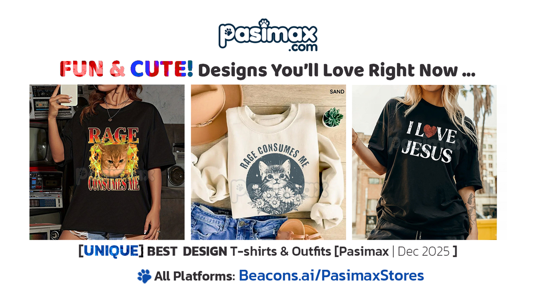 8 Fun & Cute Designs You’ll Love Right Now from Pasimax