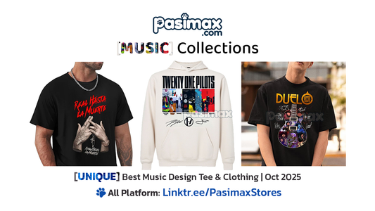 [MUSIC] Collection – Tees, Hoodies & Apparel Every Music Fan Needs