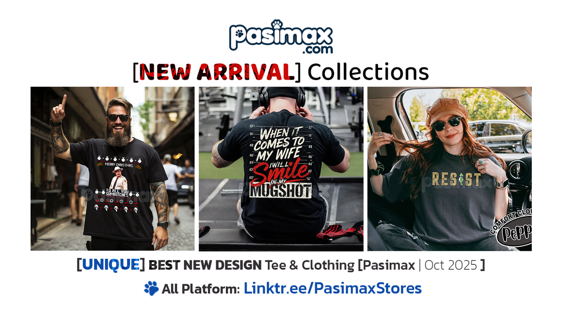 New Arrival [+9] T-Shirts & Hoodies from Pasimax That Are Straight-Up Fire