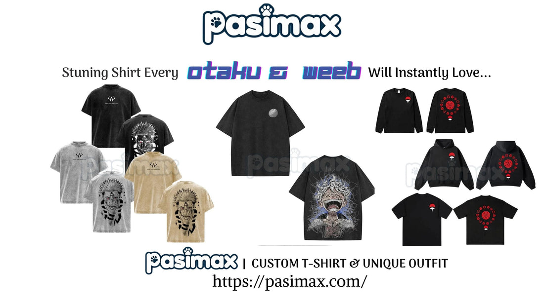 🎌 BEYOND THE SCREEN – 4 Stunning Shirts Every Otaku & Weeb Will Instantly Love