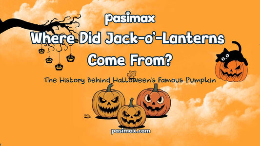 Jack-o'-lantern pumpkin representing the history of Halloween pumpkin carving