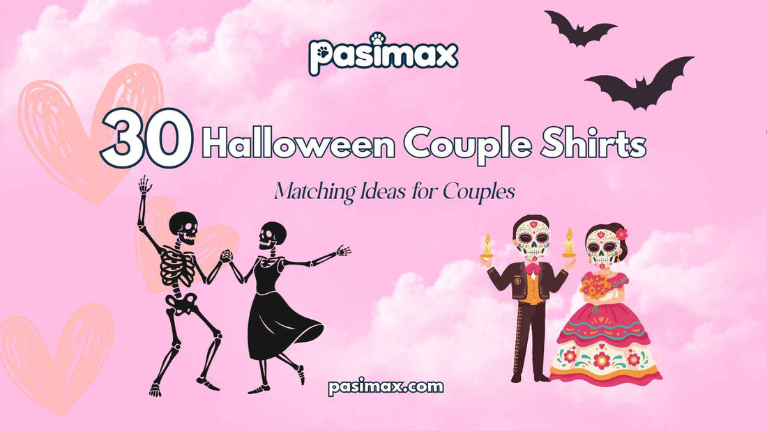 Halloween couple shirts and matching Halloween outfit ideas