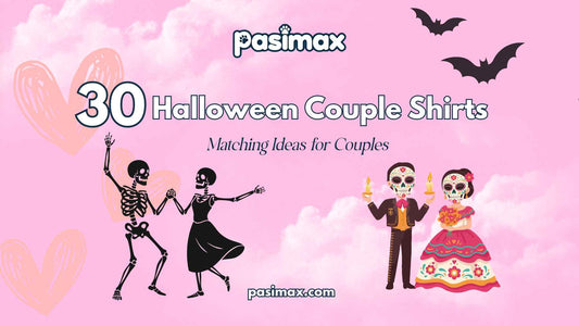 Halloween couple shirts and matching Halloween outfit ideas