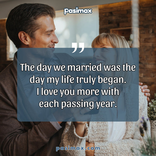 Married couple friendship quote celebrating lasting love and partnership