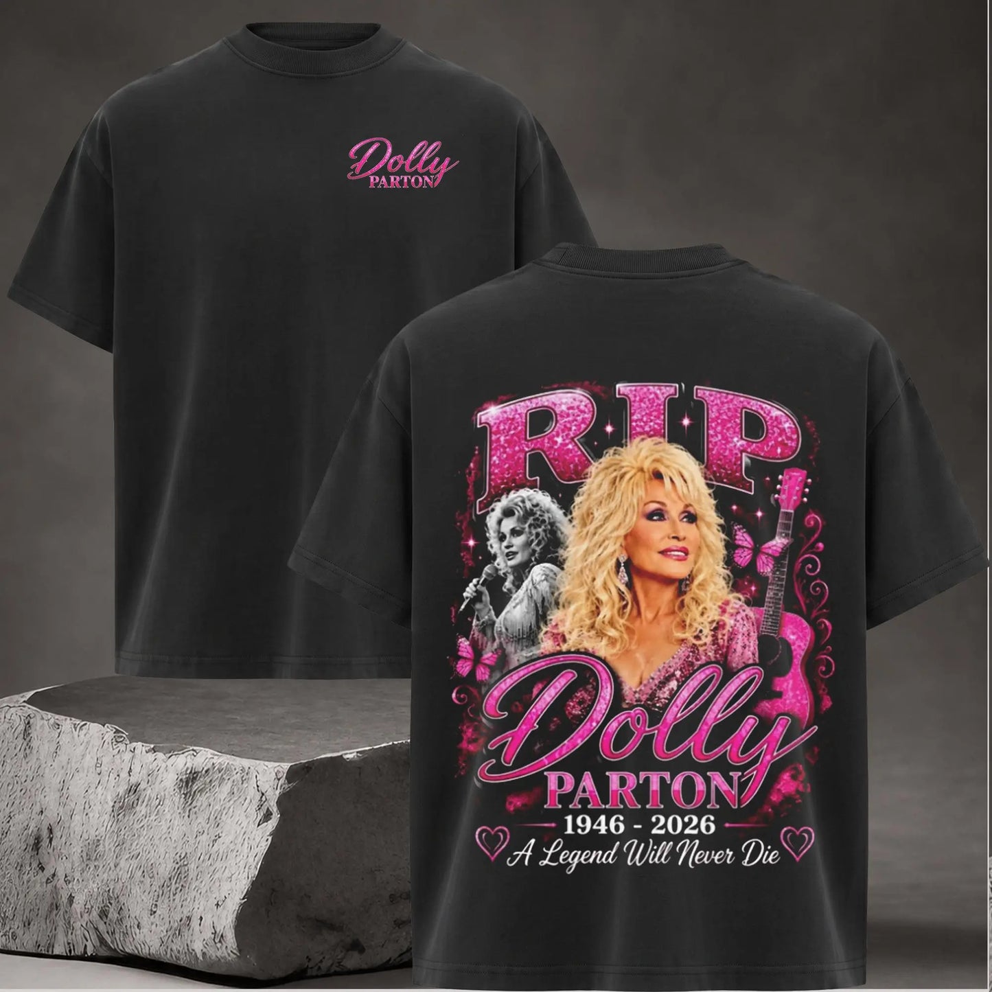 Vintage Dolly Parton Graphic Tee – 80s Country Music Queen Merch Unisex Cotton Tee