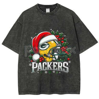 Fun Print Unisex Washed T-Shirt – Oversized Cotton Comfort Graphic Tee, Retro Streetwear