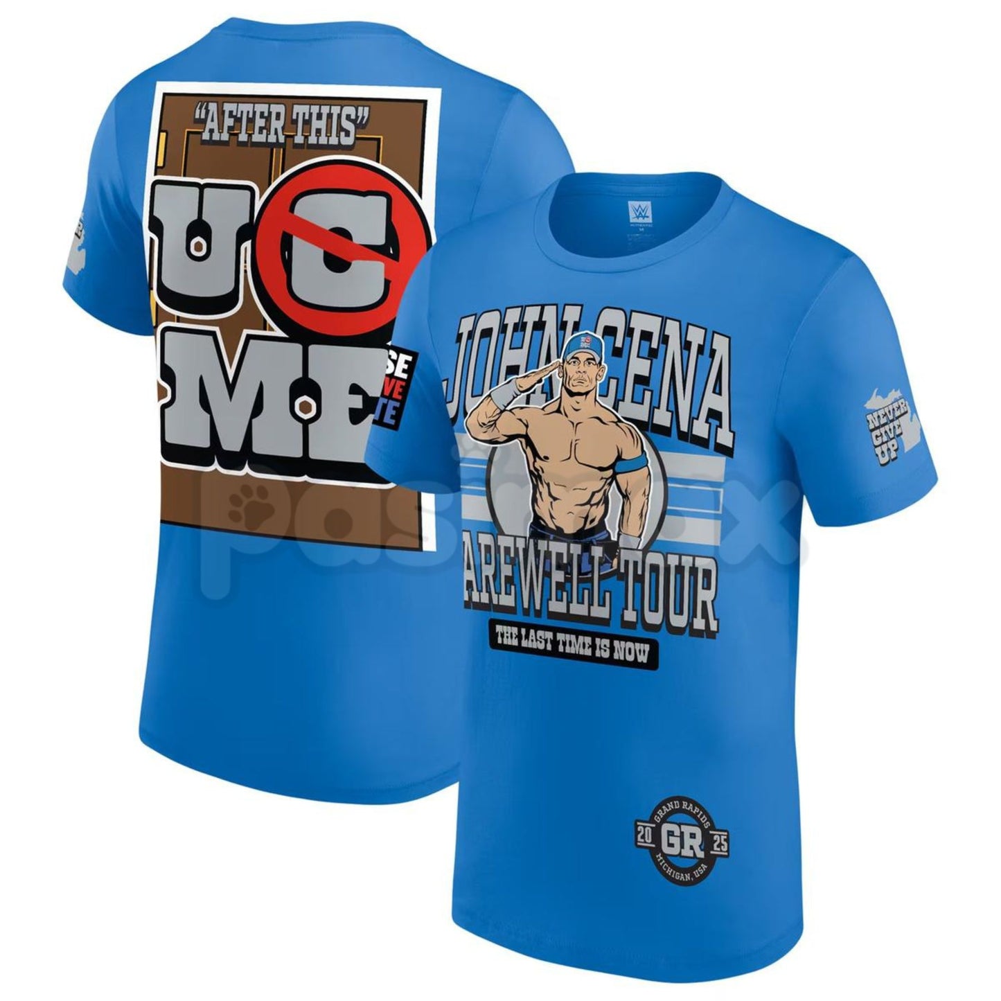 JOHN CENA Farewell Tour 2025 Collection T-Shirt - WWE Wrestling Legend Commemorative Tee, Hustle Loyalty Respect Fan Apparel, Never Give Up Nostalgia Gift