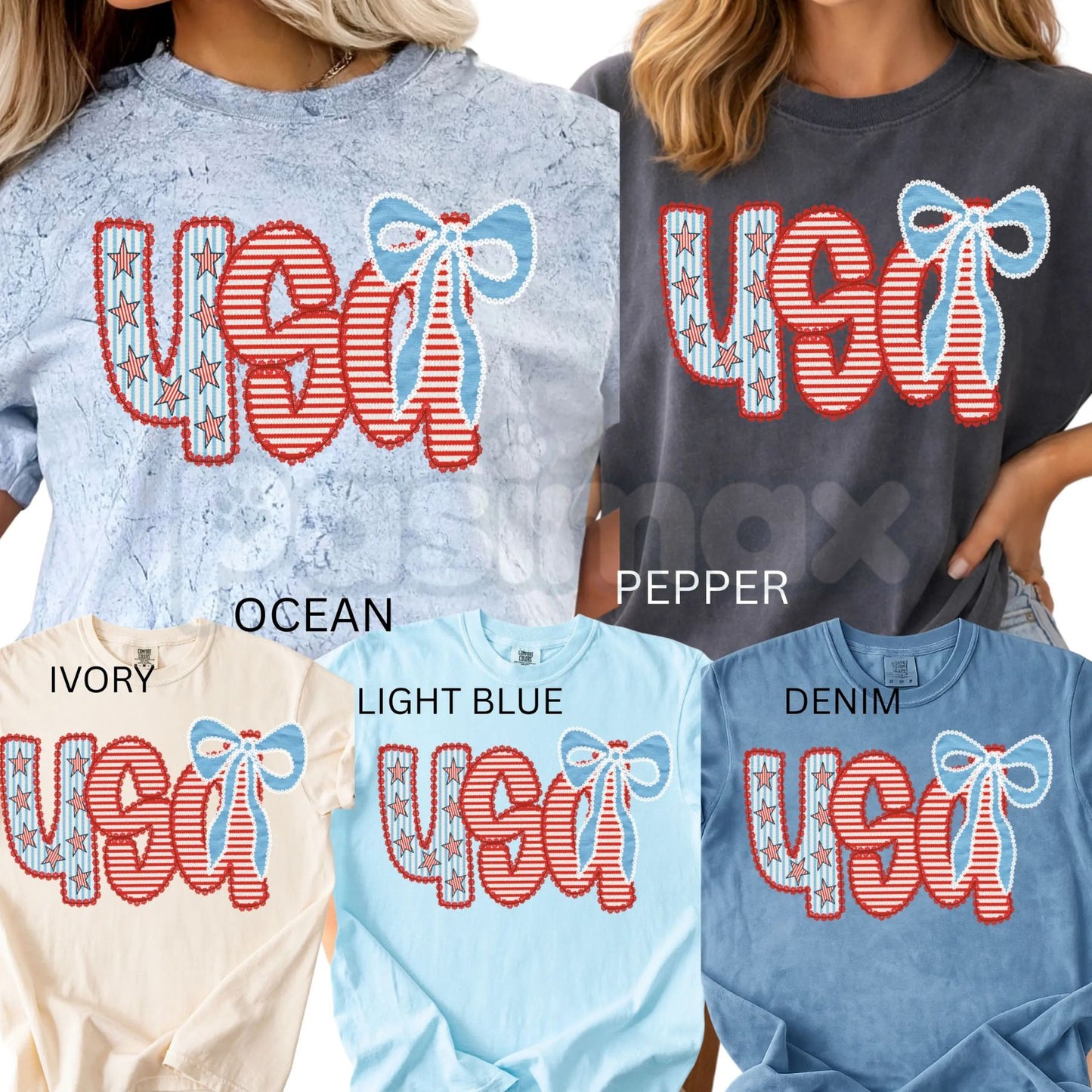 Comfort Colors® America 250 Years T-Shirt – Floral USA Stripe Graphic Tee, Retro July 4th Oversized Shirt, Semiquincentennial 1776–2026 Celebration Top