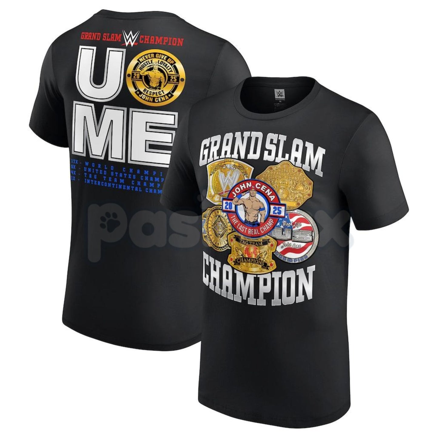 JOHN CENA Farewell Tour 2025 Collection T-Shirt - WWE Wrestling Legend Commemorative Tee, Hustle Loyalty Respect Fan Apparel, Never Give Up Nostalgia Gift