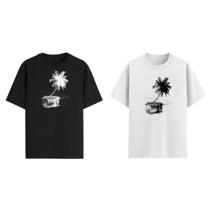 Retro Banana Republic T-shirt - Explorer Graphic Tee, Safari Style Apparel