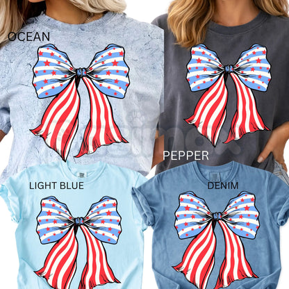 Comfort Colors® America 250 Years T-Shirt – Floral USA Stripe Graphic Tee, Retro July 4th Oversized Shirt, Semiquincentennial 1776–2026 Celebration Top