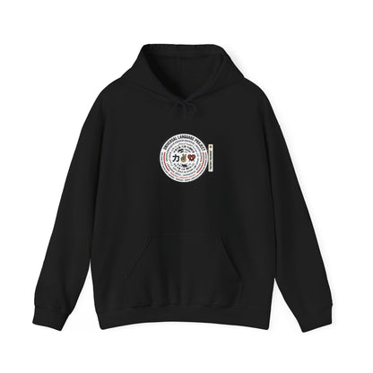 Universal Language Hoodie — Multi-Script "Love/Joy/Peace" Performance Hoodie