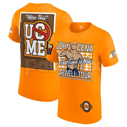 JOHN CENA Farewell Tour 2025 Collection T-Shirt - WWE Wrestling Legend Commemorative Tee, Hustle Loyalty Respect Fan Apparel, Never Give Up Nostalgia Gift