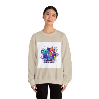 Six Seven Frogs Dabbing Sweatshirt | Meme War Space Frogs Crewneck